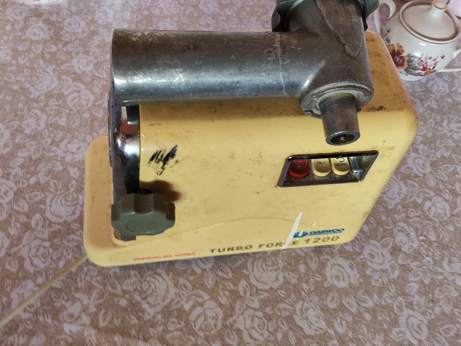 Мясорубка в хорошем состоянии