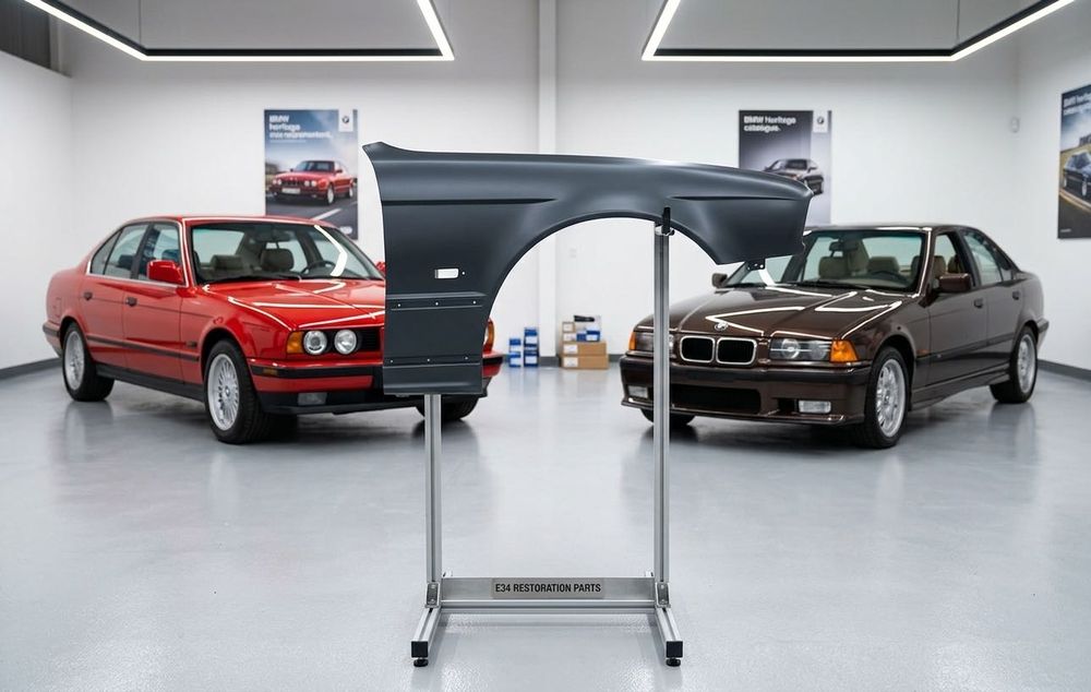 Крыло переднее левое правое BMW E34 E36 БМВ