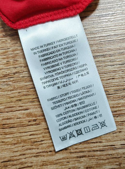 GANT Оригинална мъжка червена тениска размер L  НОВА