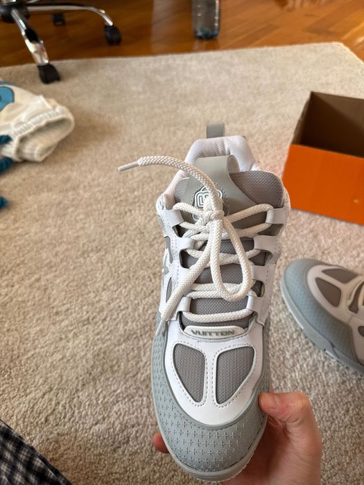 Adidasi Sneakers Louis Vuitton Grey Skate Edition