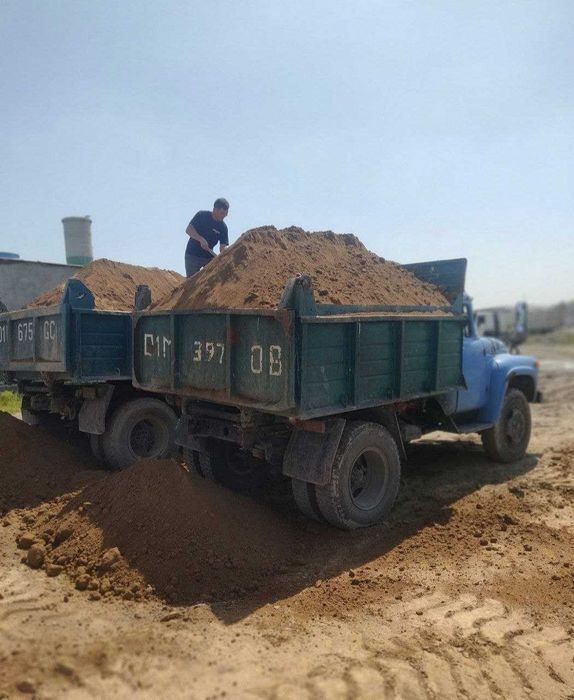 Глина (Тупрок) клинец кампот 70/30 булыга (тош ) Песок для штукатурки