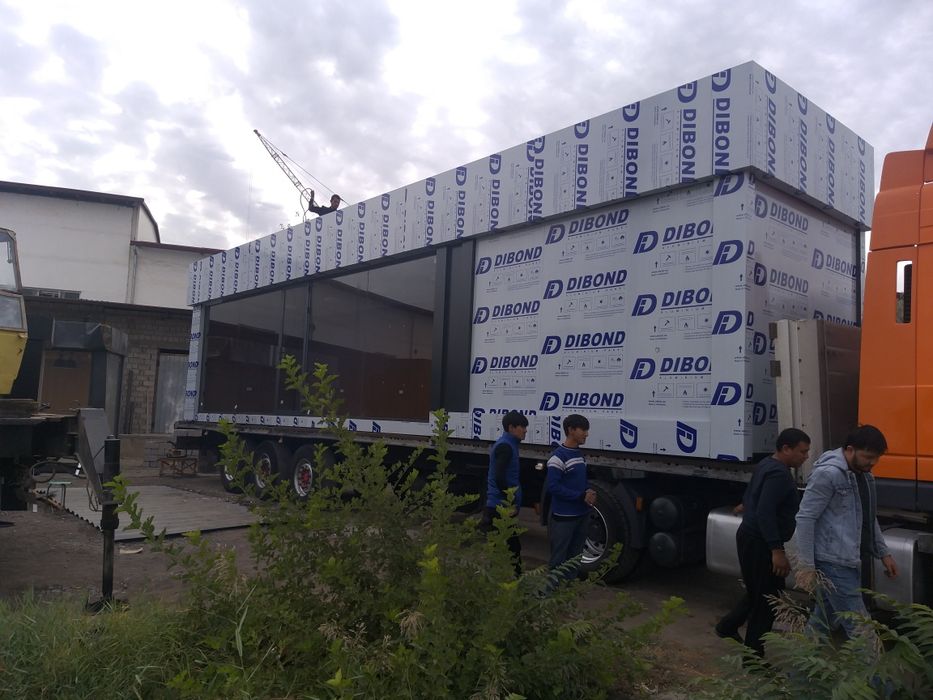 Контейнер под ключ любой формы сендвич панели