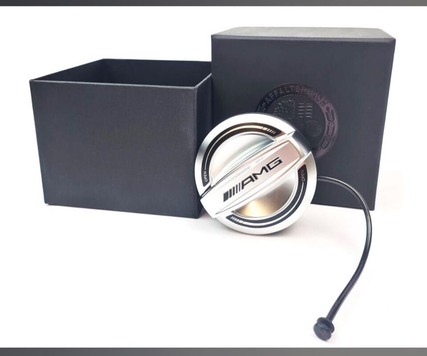 Buson combustibil original Mercedes-Benz AMG, aluminiu look