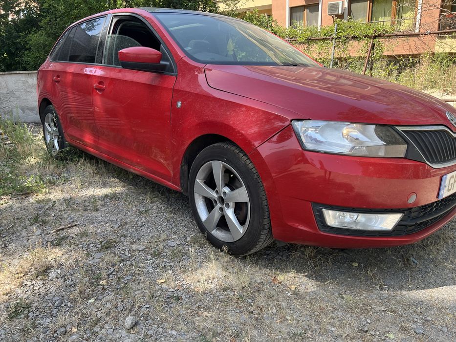 Skoda Rapid Spaceback 2014г. панорама на части