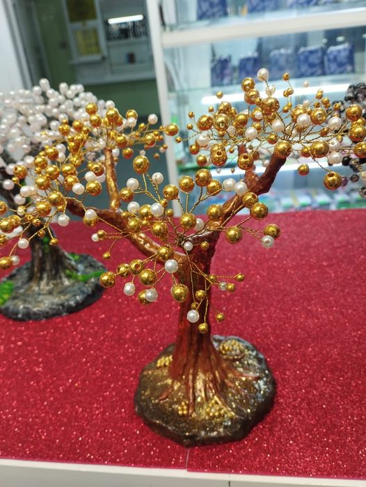 Деревья из бусин