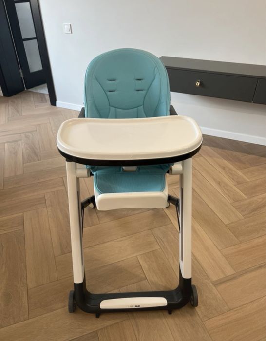 Scaun masa bebelusi Peg Perego Siesta Follow me albastru