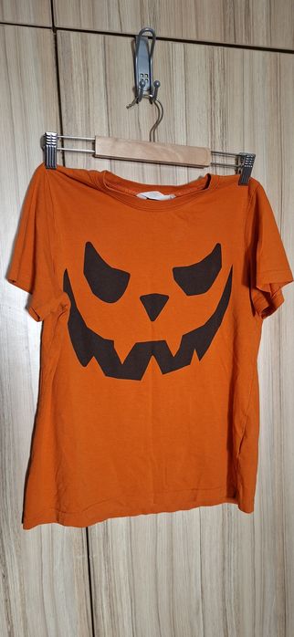Тениска H&M pumpkin