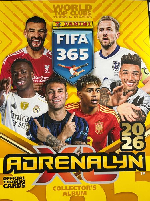 Vând Cartonașe Panini Adrenalyn XL 2025/2026