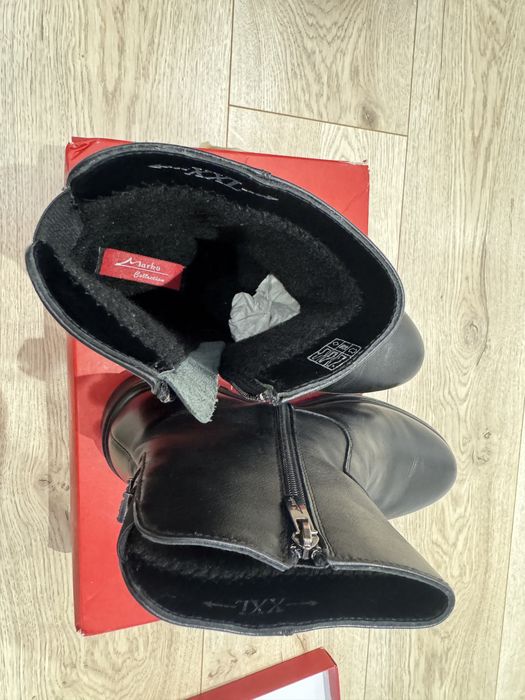 Полусапожки новые кожанные