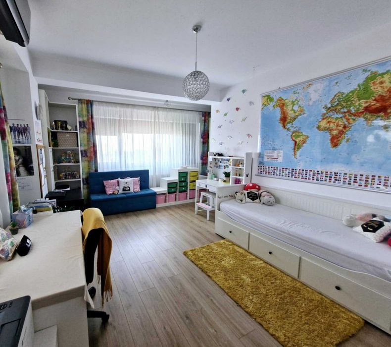 Penthouse spațios 3 camere, 105 mp, terasă 74 mp, garaj, Sisești Băneasa