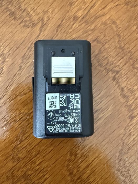 Microfon wireless Sony ECM-W2BT. Lavalera premium