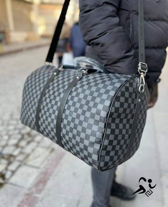 Genti unisex voiaj/diverse nuanțe, feronerie metalica, saculet, etichetă