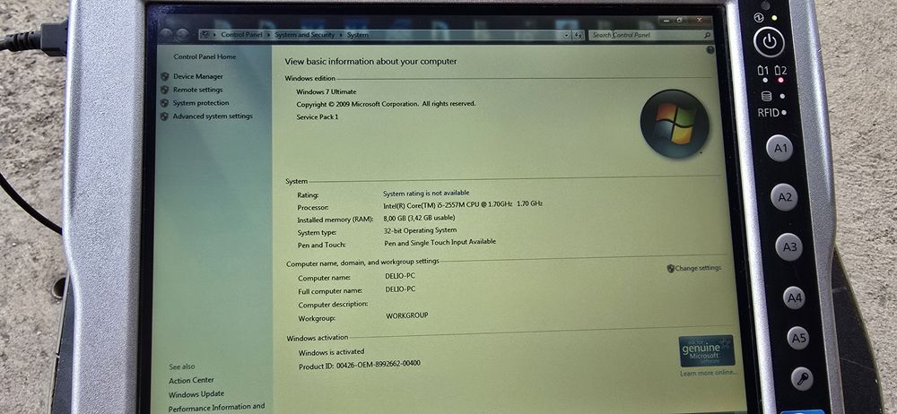 Panasonic Toughbook CF-H2