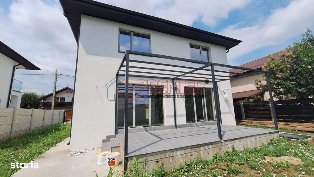 Casă individuală P+1 | 136 mp utili + 310 mp curte | Comuna Berceni