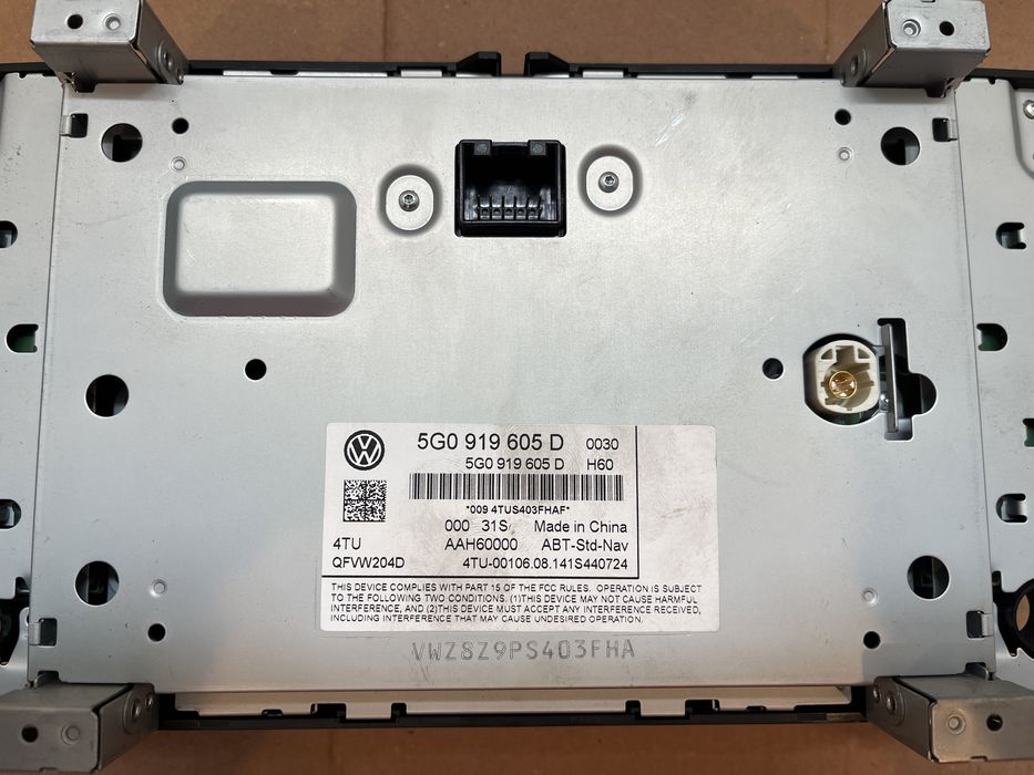 Kit navigatie / Unitate / Display VW Golf 7 Passat B8 Tiguan 5N