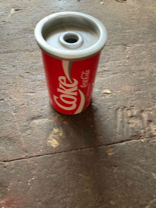 ascutitoare creioane aluminiu veche - Coca Cola - pt colectie
