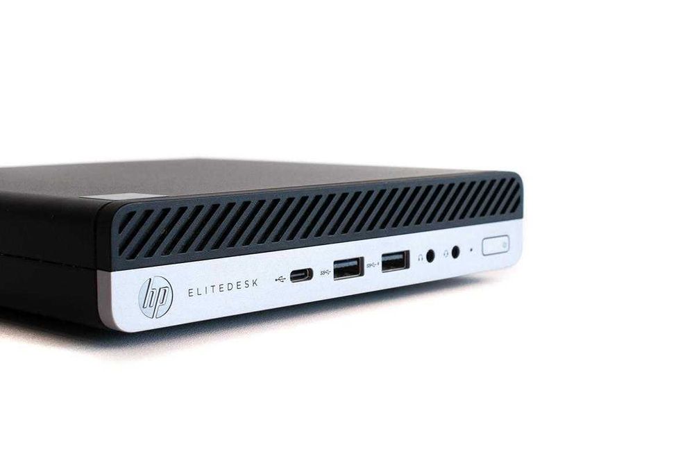 • Мини компютър HP EliteDesk 800 G5 Mini i5-8500T/8GB/256GB SSD NVMe