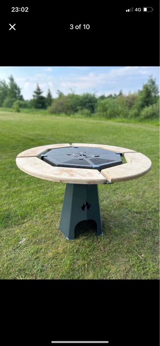 Grătar rotund plita 900 mm