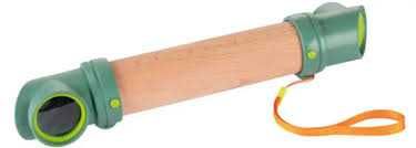 Дървена играчка Перископ Телескоп Компас Лупа изследване на природата