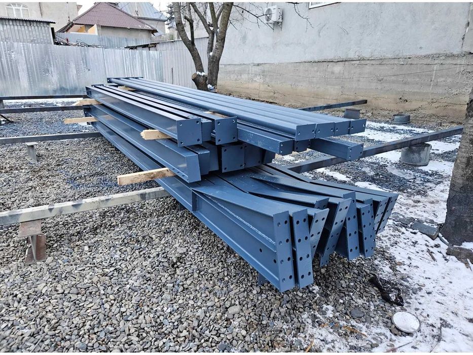 Метално хале - ригел - метална конструкция 12х20м