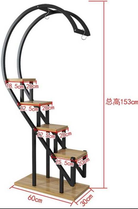 Подставка для цветов в форме сердца гул подставка стеллаж полка 2 вида