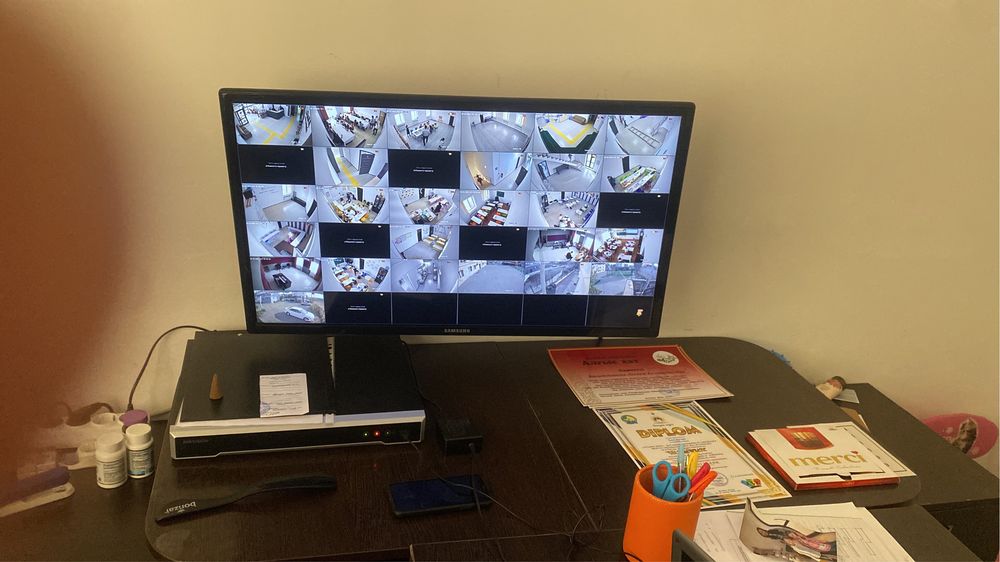 Установка система Видеонаблюдения