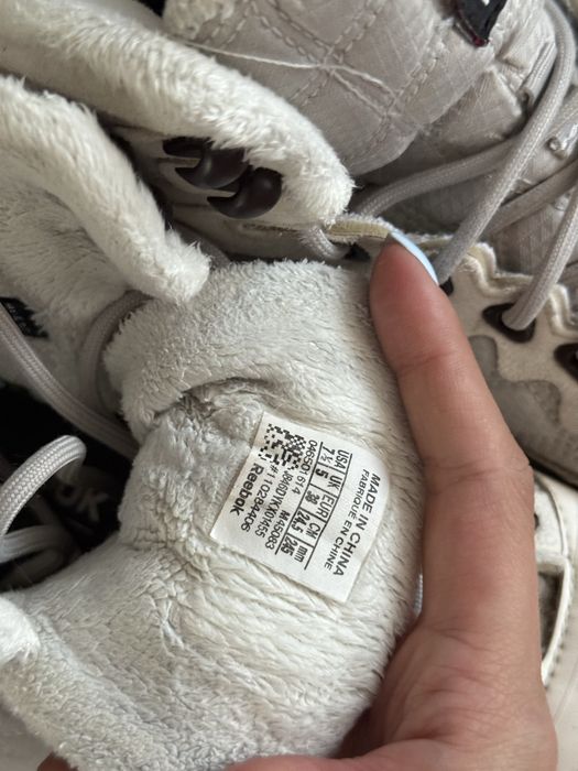 Зима кроссовки reebok