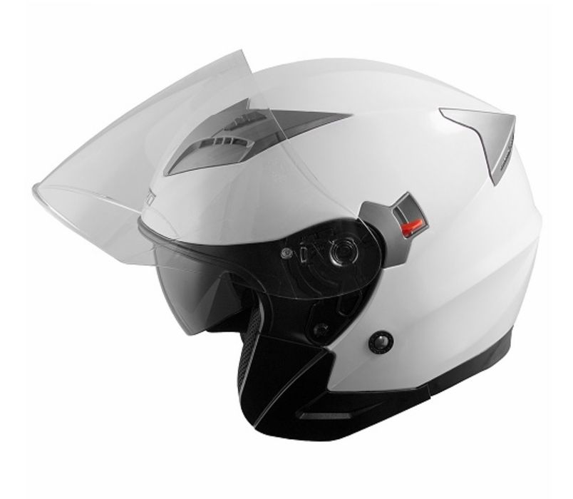 Casca Open face A-pro Kinetic deschisa cu ochelari moto scuter