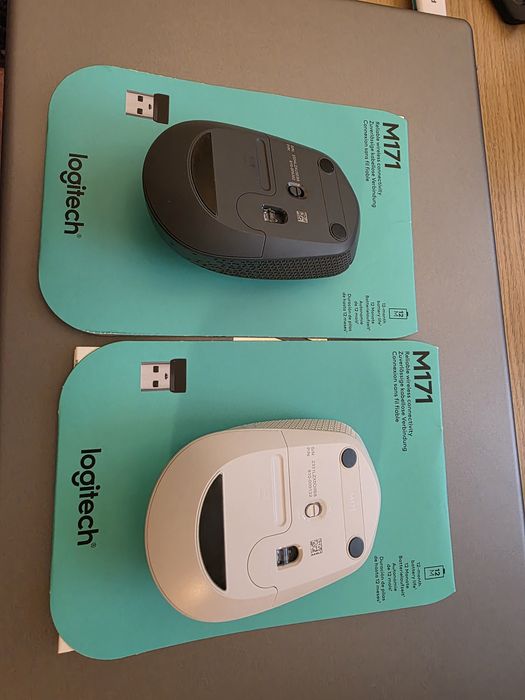 Mouse wireless Logitech M171 black/white