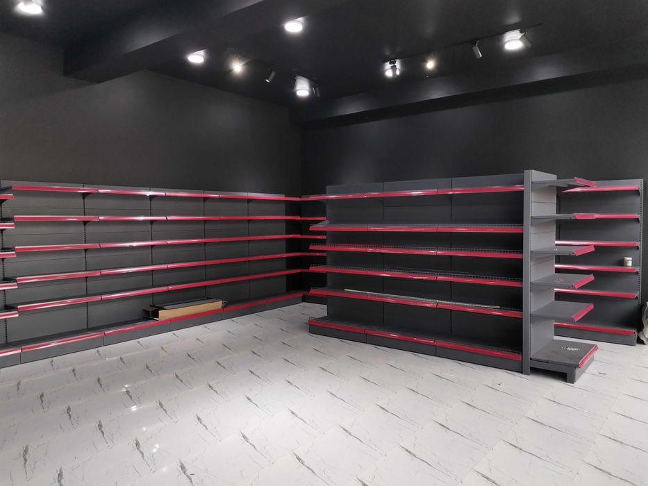 Stelaj Oziq Ovqat Dokon Hi Tech Metal Stilaj Haytek Temir Polka Stalaj