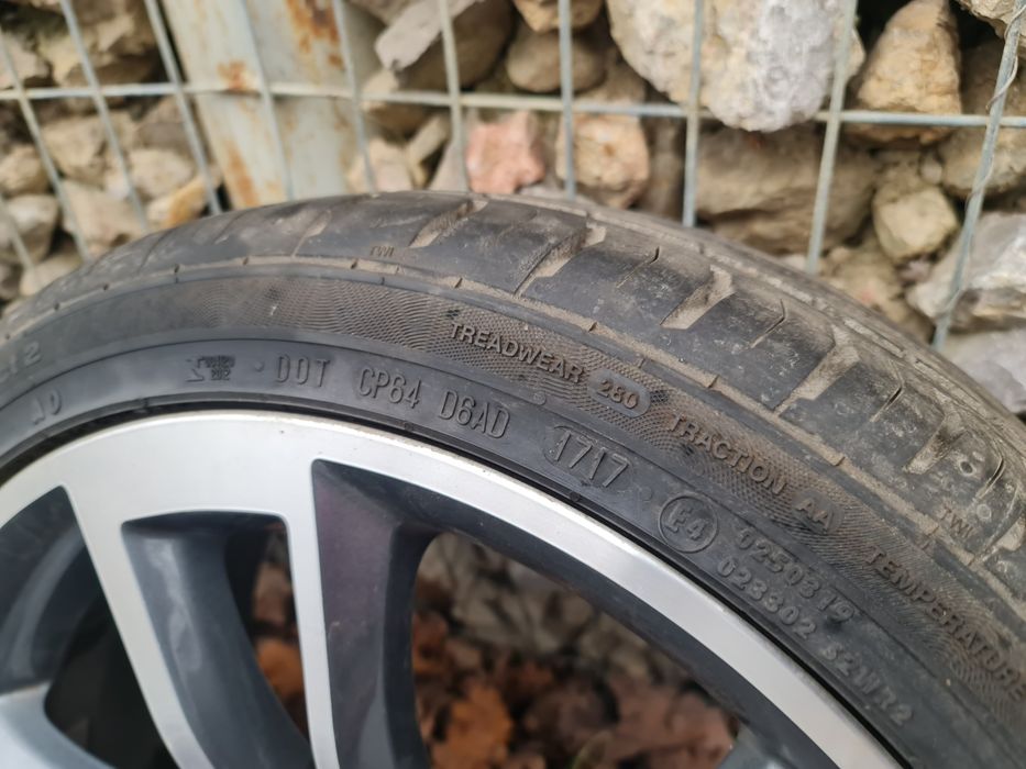 Jante noi Originale Audi A1 5x100 + anvelope 215 40 R17,Polo Gti,Fabia