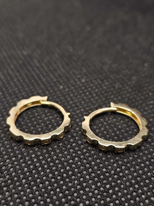 Cercei aur 14K 2.27g (49745.3 AG 11 Piata Nicolina) 2 ani garantie!