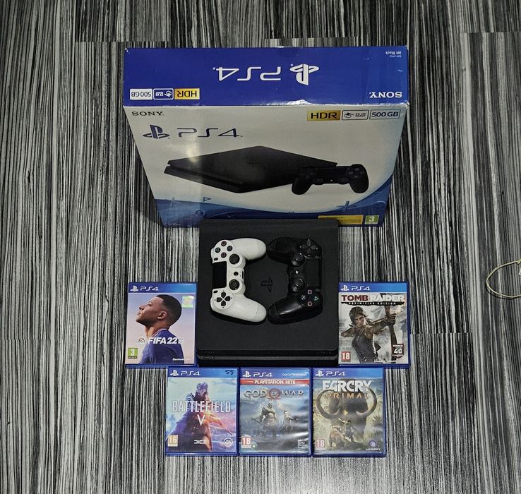 Consola Sony ps 4 slim + 2 manete