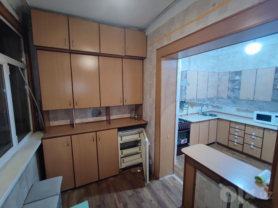 Ипотека 2 комнатная квартира массив Кушбеги Аэропорт 60м² 2 балкона