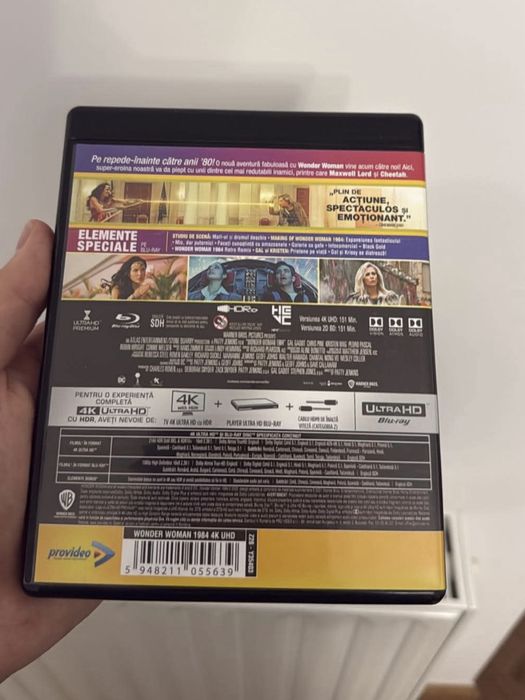 Wonder Woman 4k bluray