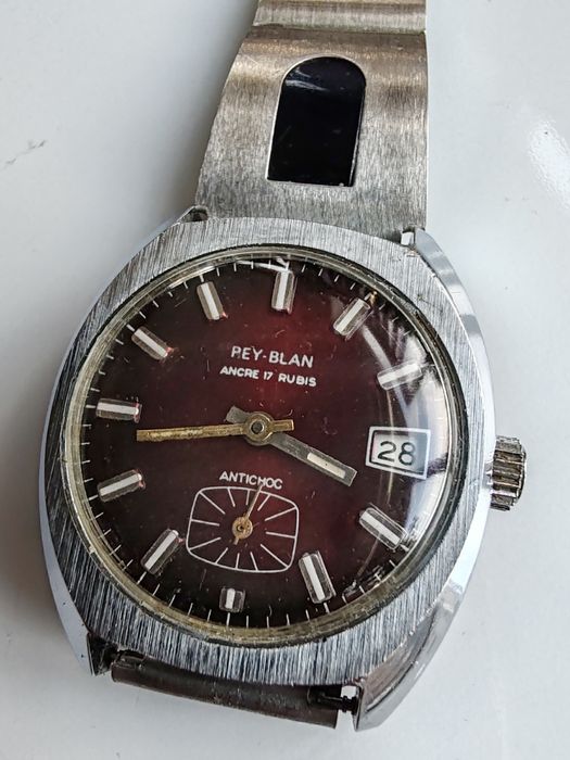 Ceas Pay- Blan  Mecanic 32 mm Funcționează Impecabil!