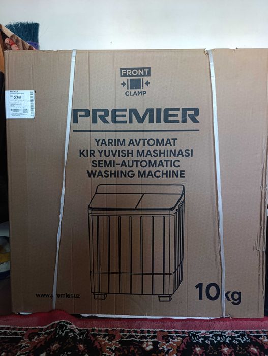 Yangi Premier yarim avtomat kir yuvish mashinasi