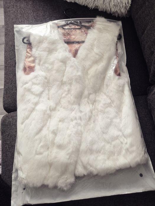 Vesta blana naturala