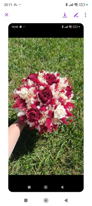 Vând buchete mireasa sau nasa