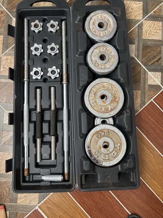 Набор гантелей б/у