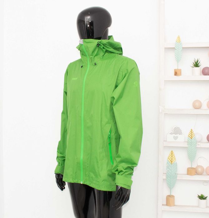 Bergans мъжко яке Nesset зелено с качулка водоустойчиво 10000mm L