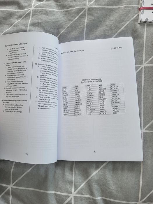 medclass atlas + culegere grile + flashcarduri cadou