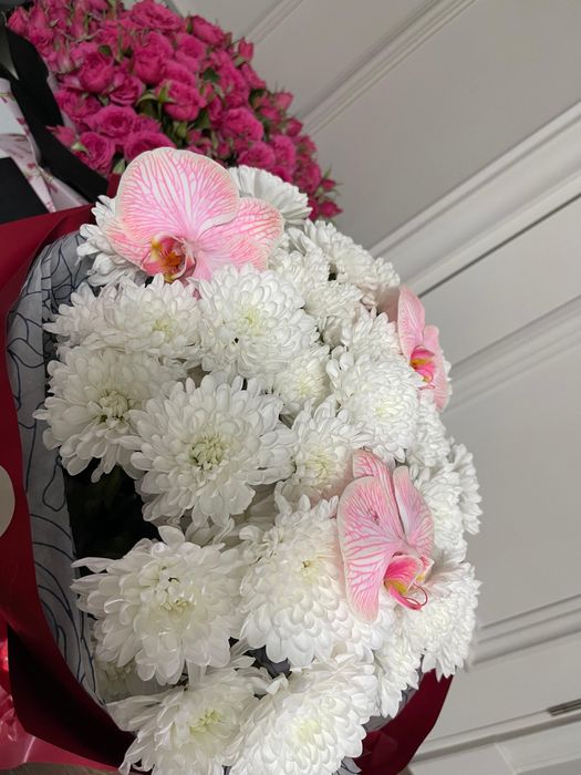 Свежие букеты цветов