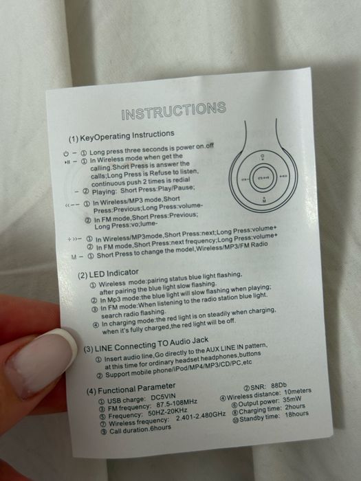 Căști P47 wireless