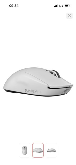 Мышь Logitech G Pro X Superlight 2 белый