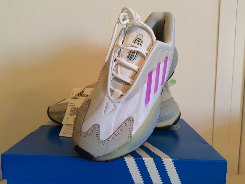 Adidas Ozrah Cloud White Sonic Fuchsia Braila • OLX.ro