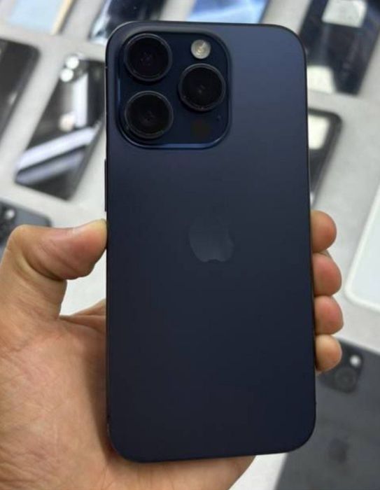 Telefon nomi: iphone 15 pro (LLA amerika)
Xotirasi: 128 Gb
Rangi: ko’k