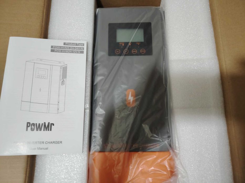 Invertor hybrid 3.2 KW PowMr 24V 40A MPPT, monofazic, OFF-GRID, UPS