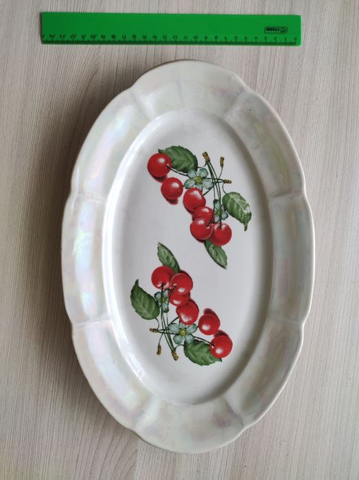 Большая тарелка для нарезки, вторых блюд