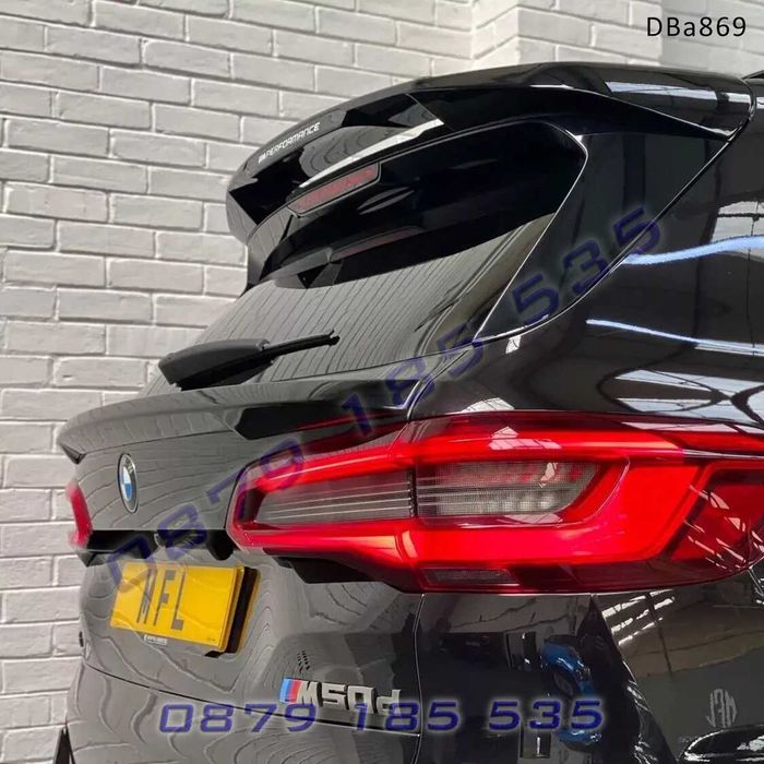 Заден лип спойлер среда багажник BMW X5 G05 2019+ бмв х5 г05 тунинг
